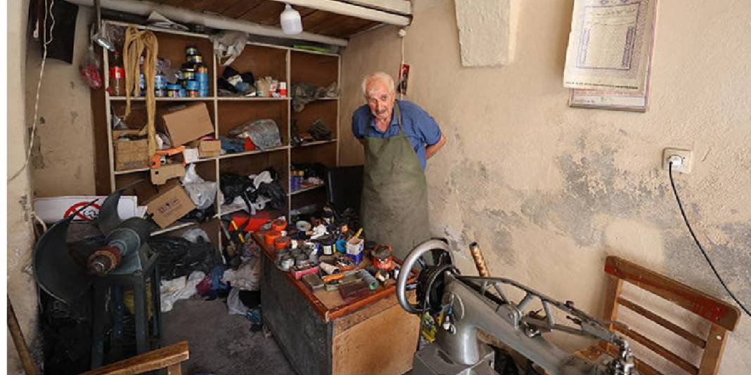 5 metrekare dükkanda 50 yıllık emek! Babadan yadigar meslek: Şimdi ondan başka yok… 3